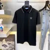 Mens Polo Shirt Designer Polos Mens T-shirt Sweatshirt T-shirt Polo Top Half Cardigan Button Front Letter Printing Breattable T-shirt Plus Size