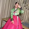 Robe traditionnelle coréenne de haute qualité pour femmes, manches longues, Hanbok de mariage, vêtements nationaux anciens, 89 ethnic206m