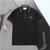 T-shirt homme créateur de mode coton polo revers chemises à manches courtes hommes d'affaires T-shirts grand T-shirt M--3XL