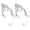 Backs Earrings 2pcs Ear Cuffs For Fairy Cuff Wrap Pearl Non Pierced Clip- On Elf Ears