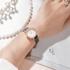 Wristwatches LIEBIG Fashion Women Leather Casual Watch Luxury Rhinestones Quartz Wristwatch Women's Watches Waterproof For