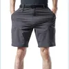 Men's Shorts Multi-Pocket Quick-Drying Training Pants Stand-Alone Large Size Casual Four-Way Stretch Hiking