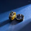 Anneaux de mariage mode 8mm couleur argent pour femmes hommes incrustation colorée coquille d'ormeau bague de doigt bande Couple bijoux cadeaux