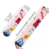 Herrstrumpor Crazy Sock for Men Cassette Tapes Boom Box Roller Skates Harajuku tillbaka till 90 -talets kvalitetsmönster tryckt besättningsnyhet gåva