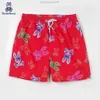 Shorts de coelho psicológico designer masculino shorts praia calças crânio coelho flor calças europeias e americanas shorts de surf tamanho asiático 682