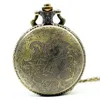 Wristwatches 4X Large Bronze Embossed Chinese Style Nostalgic Retro Big Dragon Pocket Watch