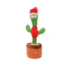 Plush Toys 120 Englisg Songs Favor Dancing Talking Singing Cactus Music Electronic toy with Song Potted