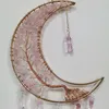 Objetos Decorativos Estatuetas Natural Ágata Dream Catchers 7 Chakra Gemstone Catcher Árvore da Vida Lua Gem Catchers Quarto Tapeçarias Decoração 230928