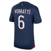 MBAPPE voetbal jersey Dembele Hernandes Kolo Muani Hakimi G.Ramos Zaïre-Emery Kimpembe 23 24 Maillots voetbalshirt 2023 2024 Men Kids Kit Sets vierde 4e PSGS 55