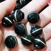 Beads Black Ebony Prayer Wooden Round Barrel Lantern Antique Design Spacers Charms For Diy Jewelry Making Accessories