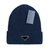 Veelzijdige muts cadeau Beanie Bonnet Designer Temperamenthoed Gift Beanie Gebreid Warm Letter Trian