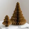 Oggetti decorativi Figurine Decorazioni natalizie Desktop Albero Origami Casa Ins Window Artwork 230928