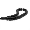 Strang MSL-015 Hochwertige schwarze Rosenkranzperlen 33 Gebete, natürliche Palmenfrüchte, Kuka-Tasbih-Charm-Armband, 7 x 5 mm. Spezifikationen