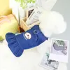 Cão vestuário verão vestido jeans saia gato chihuahua filhote de cachorro traje yorkie pomeranian shih tzu maltese roupas pequenas roupas para animais de estimação