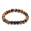 Strand 2023 Vendita di Pietra Naturale Lava Roccia Vulcanica Matte Onxy Pendenti e Ciondoli Bracciale rigido unisex per le donne Uomini Regalo di nozze