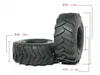 Fury Bear 1/14 pour Tamiya modèle de haricot magique motif à chevrons pneu camion modèle pneu escalade voiture pneu hydraulique
