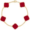Smycken halsband designer för kvinnor trendiga mode lyckliga klöver halsband armband och örhängen set länk kedja party rostfritt stål jewellere 753422447