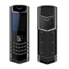 Разблокированный сотовый телефон из нержавеющей стали, роскошные классические металлические фирменные телефоны ручной работы с двумя SIM-картами, камера, Bluetooth, Mp3-мобильный телефон, бесплатный чехол
