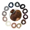Mode noir et blanc acrylique rond élastique cheveux anneau tête corde épingle à cheveux bijoux de couvre-chef populaires en co277s européens et américains