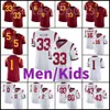 13 Caleb Williams USC Trojans Football Jersey 33 Marcus Allen 5 Reggie Bush Troy Polamalu Oj Simpson Ronnie Lott Mens College Football Jerseys Custom Men Kids