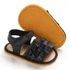 First Walkers Baby-Sommersandalen mit weicher Gummisohle für Mädchen, 0–18 Monate, lässige Wanderschuhe