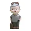 Decorative Figurines Elderly Figurine Cake Topper Ornaments For Birthday Anniversary Home Garden Decoration