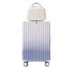 スーツケースファッション荷物トレンディな小さな新鮮なグラデーションカラースーツケースセットボックス女子サウスパスワード旅行