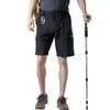 Men's Shorts Multi-Pocket Quick-Drying Training Pants Stand-Alone Large Size Casual Four-Way Stretch Hiking