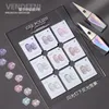 マニキュア9colors/set platinumマニキュアUVキラキラキラキラ色Vernis Semi permanent varnishマニキュアプライマートップコートハイブリッドネイルアート230928