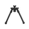 헌팅 BIPOD 안티 슬립 조절 가능한 BIPOD 경량 360도 회전 7 다른 길이 설정 알루미늄 합금 나일론 실외