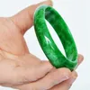 Direct iron dragon full of green jade bracelet emerald jade bracelet jade dry green bracelet crafts whole246S