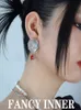 Stud Punk Doll Stud Earring Transparent Human Face Demon Unisex Jewelry for Women Men Couple Party 230928