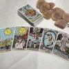 Outdoor Games Activiteiten 12x7cm Tarot Deck in Russisch Klassiek Stevige Runen Waarzegkaarten Vrienden Bekenden voor Beginners Psychologisch 230928