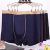 Mutande 75-160kg Uomo Taglie Forti Intimo Cotone Boxer Tinta Unita Mutandine Pantaloncini Uomo Traspirante Uomo Boxer Big