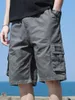 Men's Shorts US Oversized 5XL Summer Solid Men Big Size Social Elastic Waist Outwear Black Beach Chubby Cargo