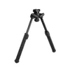 헌팅 BIPOD 안티 슬립 조절 가능한 BIPOD 경량 360도 회전 7 다른 길이 설정 알루미늄 합금 나일론 실외