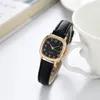 Armbandsur 2023 Ladies Watch Luxury Fashion Quartz Casual Women's Armband Suite Gift Female Clock