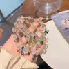Brin élégant brillant cristal synthétique femmes Bracelet de perles bracelets élastiques de mariage bijoux de mode en gros YBR1000