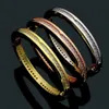 Titanium steel jewelry B letter single row drill hand bracelet Bracelet buckle diamond bracelet272z