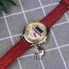 Armbandsur Green Christmas Tree Watch Festival Wrist Gift Minimalist Xmas justerbar för dams födelsedag