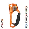 Carabiners Outdoor Rock Climbing SRT Hand Ascender Device Mountaineer Handle Ascender左手右手登山機器ロープツール230928