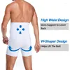 Hommes Body Shapers Pantalon Ceinture Boxer Shapewear Entraîneur Frottement Minceur Compression Modélisation Contrôle Shaper Ventre Taille Anti Culotte Shorts