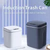 16L Smart Trash Can Automatyczny czujnik Południowy Kuchnia Kuchnia BARBAGE BARBET Inteligentne elektryczne pojemniki na smartwasty 211215314o