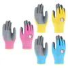 Gants jetables 3 paires de dessins animés, jardinage pour enfants, travaux de jardin pour protéger