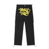 American High Street Hip Hop w stylu hip hopowym drukowaniem wielu kieszeni spodni skurczliwa męska i damska Casual Pants {kategoria}