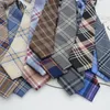 Bow Ties JK NecTies Boys Girls Student Lazy Striped Plaid Cotton Tie voor vrouwelijke shirt uniforme kledingaccessoires verstelbare carvat