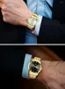 Armbandsur Män tittar på minimalistiska herrmode ultratunna enkla affärskvarter armbandsur relogio masculino