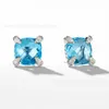 Bwdo Stud Designer Earrings Luxury Jewelry 925 Sterling Silver Inlaid 5a Zircon Popular Quick Sale