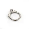 Anéis de cluster vintage s925 prata esterlina diamante pedra solitaire anel para mulheres noivado casamento