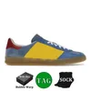 2024 mit Box Casual Shoes White Black Sporty Handball Blue Red Bliss Purple Velvet Wales Bonner Indoor Frauen Männer Sneakers Trainer Größe 36-45